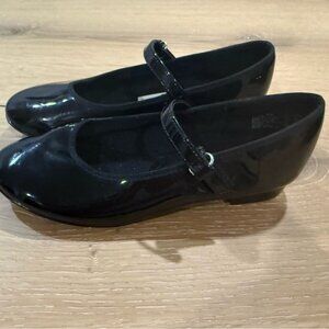 Black Kids Tap Shoes